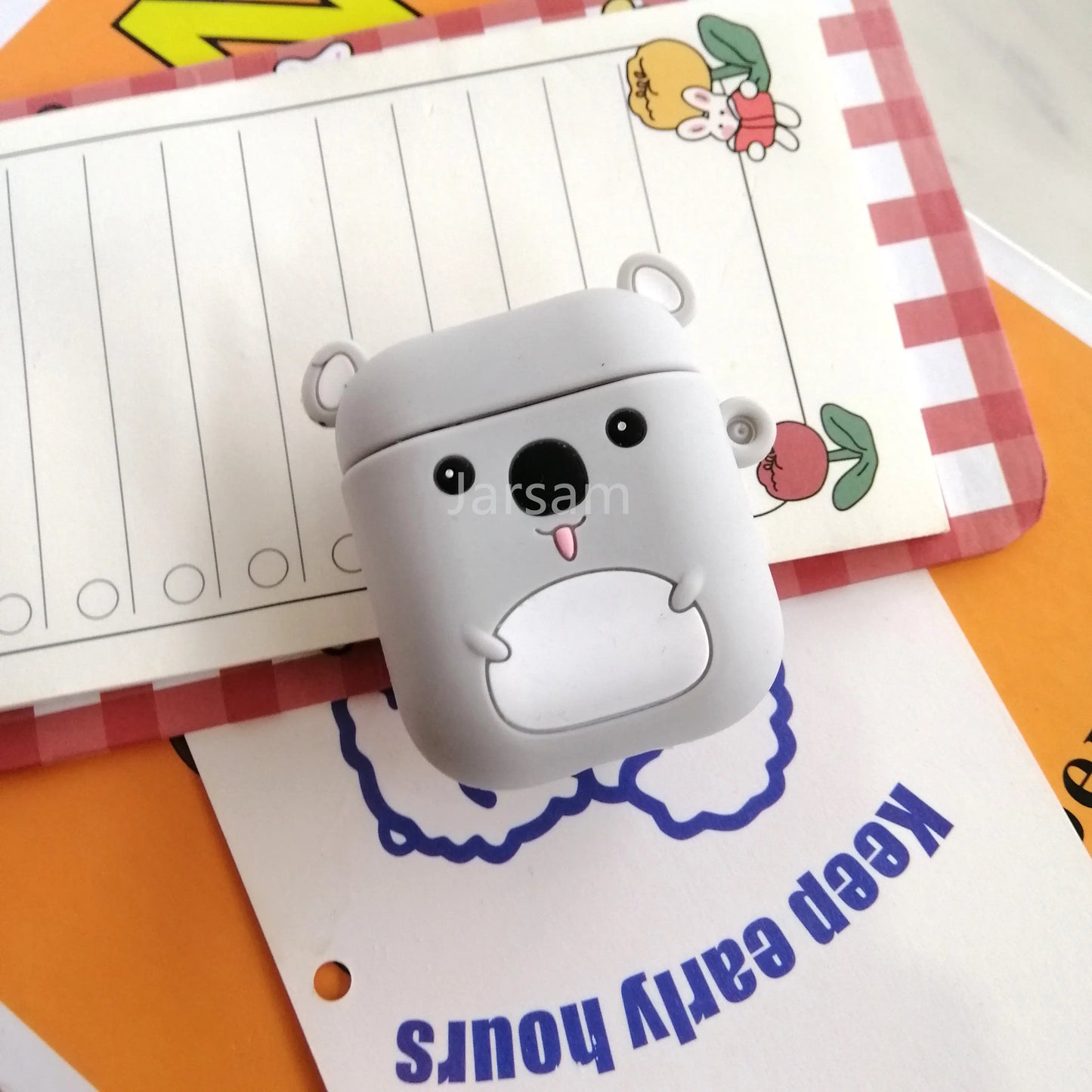 Cute Cartoon Silicone Cases for Airpods 1 2 Protective Wireless Earphone Charging Cover for Airpods Case